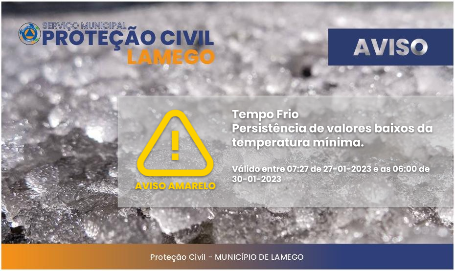 20230127 aviso gelo neve amarelo